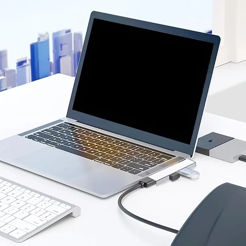 3 in 1 USB HUB OTG USB 3.0/Type-C 3.0 To 3 USB USB Splitter Hub Speed 5.0Gbps 3 Port Type C HUB for PC Laptop Notebook Pi-Mart