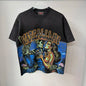 2026 New Fashion Streetwear Shinning Diamond Baggy Tshirts for Men and Women Short Sleeve Rhinestone Cotton Top Tees Oversized NovaCart