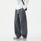 HIQOR High Quality 100% Cotton Work Pants Men Casual Straight Trousers Y2K Man Plus Size Cargo Pants Fashion Solid Workout Pants NovaCart