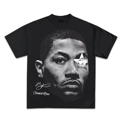 Pop Culture Vintage Graphic T-Shirt Collection American Rap Basketball Streetwear Hip-Hop Y2K Premium Qua Men Clothing Short NovaCart