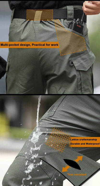 City Tactical Cargo Pants Classic Outdoor Hiking Trekking Army Tactical Joggers Pant Camouflage Military Multi Pocket Trousers NovaCart