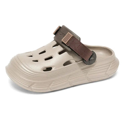 Men's Sandals Casual EVA Clogs for Men Summer Comfortable Garden Shoes Non-slip Wear-resistant Beach Slippers for Men 2025 New NovaCart