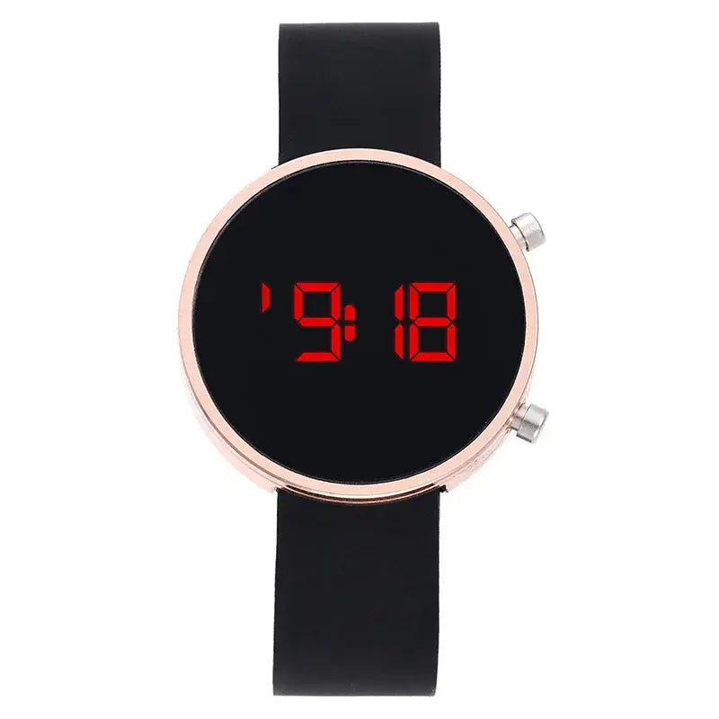 Fashion Digital Watch for Women Simple Men's LED Wrist Watch  Silicone Strap Casual Sports Ladies Watch Clock Gift Reloj Mujer NovaCart