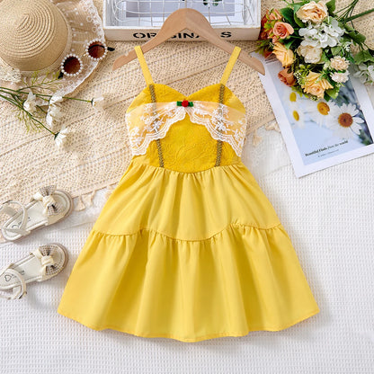 2025 Summer Children's Casual Skirt Princess Costume Moana Girls Dress Princess Cosplay Clothing Girls Carnival Costume Outdoor NovaCart