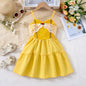 2025 Summer Children's Casual Skirt Princess Costume Moana Girls Dress Princess Cosplay Clothing Girls Carnival Costume Outdoor NovaCart