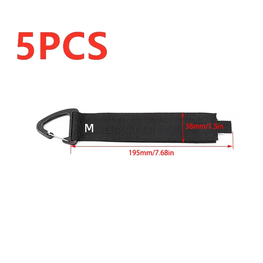 Hanging Mountaineering Buckle With Heavy Material Binding Nylon Storage Belt Extension Line Storage And Sorting Heavy Material Pi-Mart