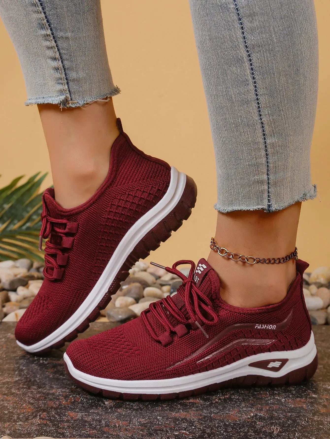 Women's shoes, soft soles, not tired feet,summer sneakers platform shoes, flying weaving, breathable women's sneakers shoes NovaCart