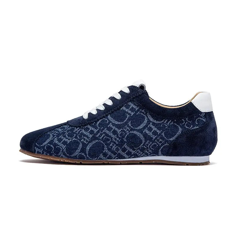 2025 New Arrival Luxury Brand Casual Shoes Women's Flat Cloth Shoes Lightweight Comfortable Lacing Spring Summer Women's Shoes NovaCart