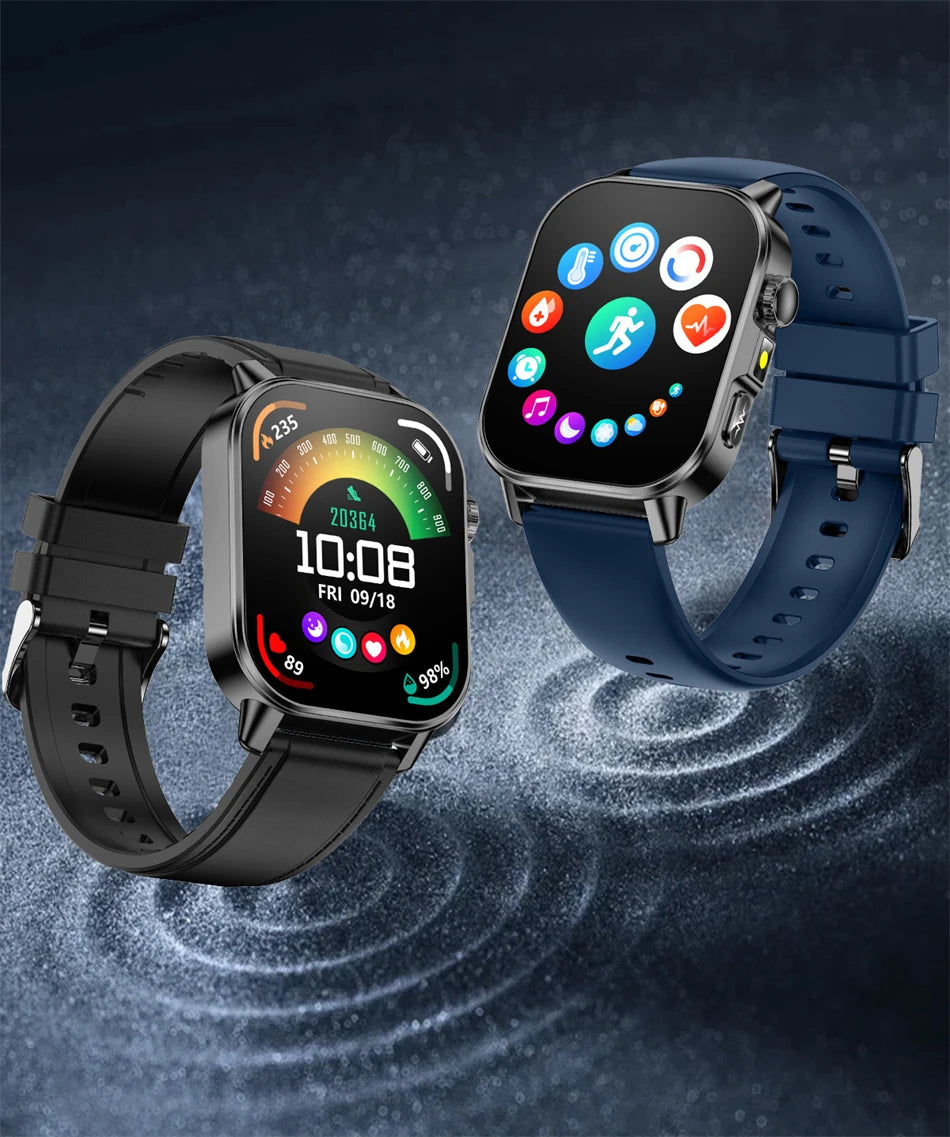2026 New Model Uric Acid & Lipid Health Analysis Smart Watch Men ECG+PPG Bluetooth Call 2.01-inch Flashlight Smartwatch Women NovaCart