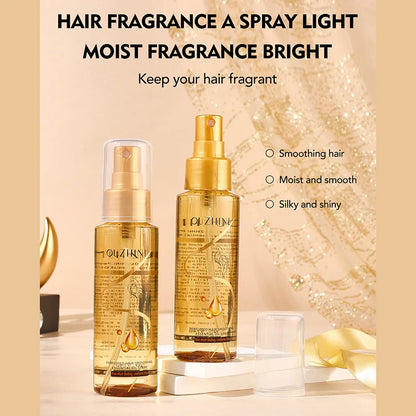 Hair Care Essential Oil Spray, Nourishing & Repair, Smooth Shiny Finish, Long-Lasting Fragrance, Easy Use for All Hair Types