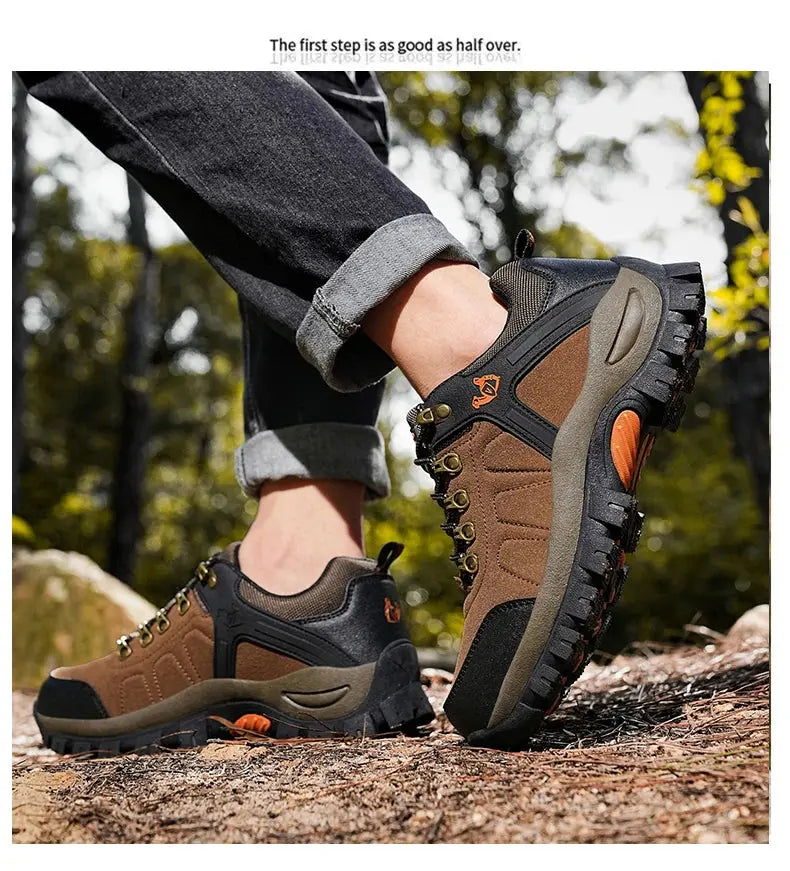 Mens & Women Classical Hiking Boots Summer Winter Outdoor Non Slip Fashion Sneakers Ankle Boot Boys Rubber Climbing Shoes Autumn NovaCart