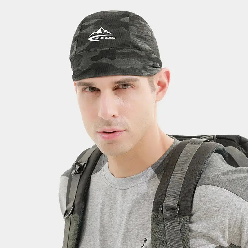 Cooling Skull Cap Helmet Lining Breathable Sweat Wicking Cycling Sports Running Hat Comfortable Outdoor Hiking Cap Quick Dry Cap NovaCart