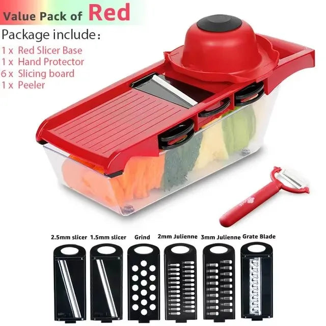 Vegetable Chopper Multifunctional Grater Cutter Kitchen Accessories Manual Fruit Slicer Potatos Shredders Cheese Onions Slicers NovaCart