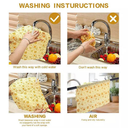 Eco-Friendly Reusable Food Wraps SmartPursue™