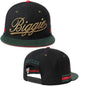 Skull Hand Snapback Hat – Flat Bill Adjustable Baseball Cap FitiqueFit