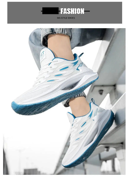 Men's Breathable Sports Shoes Spring New Mesh Casual Fashion Versatile Trendy Men's Shoes Summer Running Shoes Suitable for Outdoor Sports NovaCart
