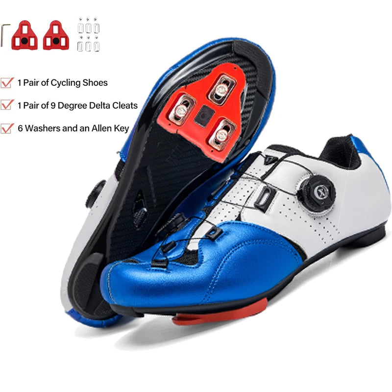 New Cycling Sneaker 2025 Mtb Pedal Bicycle Shoes Man Women Flat Mountain Cycling Shoes Cleat Shoes Rb Speed Footwear Selflocking NovaCart