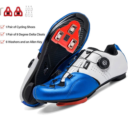 New Cycling Sneaker 2025 Mtb Pedal Bicycle Shoes Man Women Flat Mountain Cycling Shoes Cleat Shoes Rb Speed Footwear Selflocking NovaCart