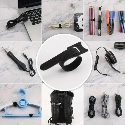 50PCS Cable Organizer Cable Management Cable Winder Tape Protector for Wire Ties Phone Accessories Organizador Cables Orginazer Pi-Mart