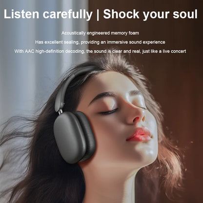 Newest ANC Max Bluetooth Headphone Active Noise Cancelling Wireless Earphone Over Ear Games Headphones ENC HD Mic Stereo Headset NovaCart