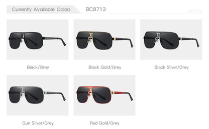 BARCUR Polarized Sports Sunglasses for Men Fashionable Fishing Driving Hiking and Outdoor Eyewear UV400 Protection Gradient Lenses Stevvex