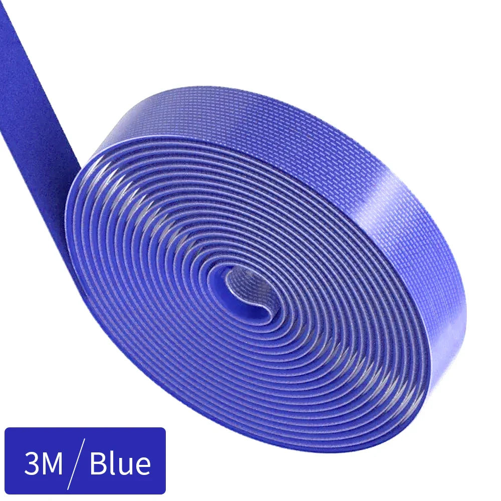 Reusable Hook Loop Cable Ties Wire Winder Organizer 1/2/3/5M For Desk Cable Management USB Mouse Earphone Cord Protector Pi-Mart