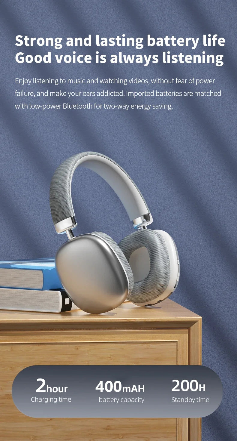 2025 NEW Air Max Bluetooth Headphones Earphone Wireless Headsets Stereo Surround Gaming Earbuds For Iphone Xiaomi Samsung Phone NovaCart