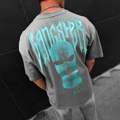 👕 Masked Persona Oversized Harajuku T-Shirt FitiqueFit
