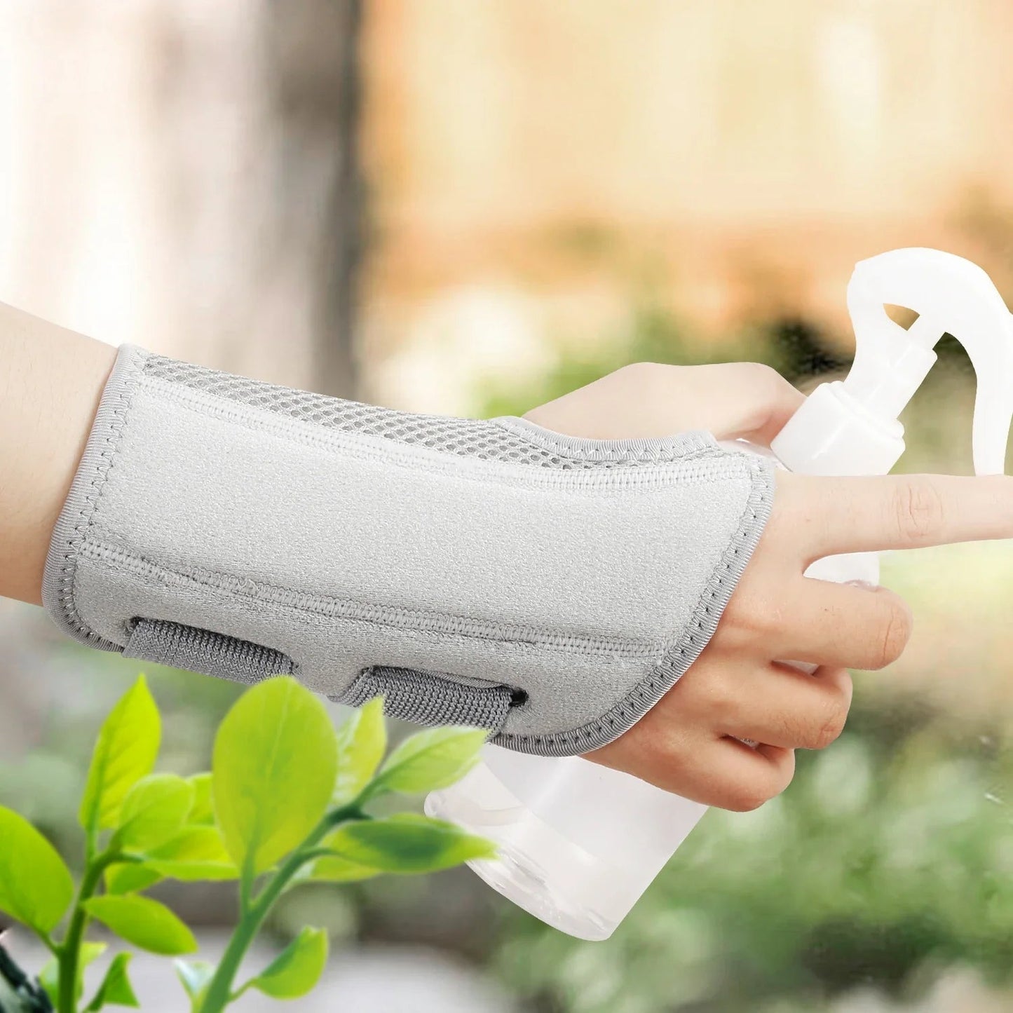 Wrist Brace for Carpal Tunnel Support Brace with Splints Hand Support for Arthritis Tendonitis Sprain Injuries Wrist Pain 1PC Pi-Mart