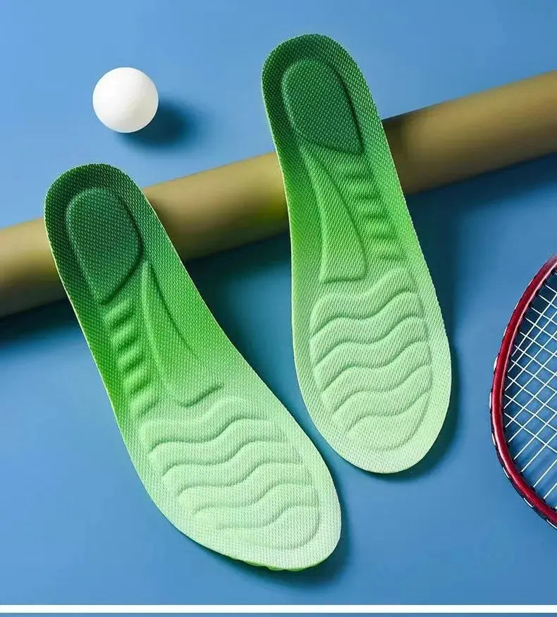 4D Cloud Technology Sports Insoles for Shoes PU Sole Soft Breathable Shock Absorption Cushion Running Orthopedic Care Insoles NovaCart