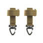 Multi-purpose Nylon Gloves Hook Work Gloves Safety Clip Outdoor Tactical Climbing Rope Camping Hanging Buck Outdoor Camping Pi-Mart