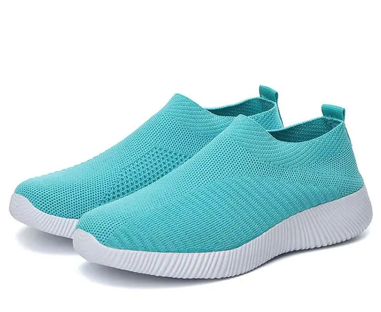 Women's Sneaker Slip On Women Sneakers Breather White Shoes Women Casual Sneaker Sports Shoes Comfortable Vulcanize Shoes Female NovaCart
