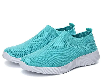 Women's Sneaker Slip On Women Sneakers Breather White Shoes Women Casual Sneaker Sports Shoes Comfortable Vulcanize Shoes Female NovaCart