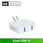 180° Rotatable Travel EU Extension Socket 3-in-1 Universal Power Converter European Standard Wireless Outlet Adapter 250V 2500W Pi-Mart