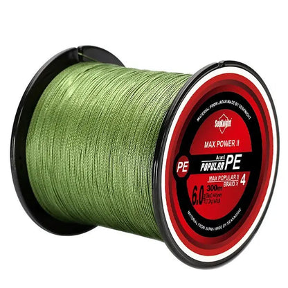 SeaKnight TriPoseidon Series 4 Strands Multifilament Fishing Line 300M PE Braided Line Smooth Carp Fishing 15lb 20lb 25lb 30lb Pi-Mart