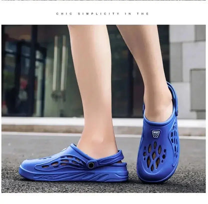 Outdoor Sandals for Men and Women Summer Clogs EVA Slippers Plus Size 47 48 49  Men Garden Shoes Beach Sandals Breathable Clogs NovaCart