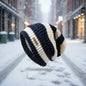 Unisex Stacking Knitted Beanie Cap – Winter Warm Striped Hip-Hop Bonnet Hat FitiqueFit