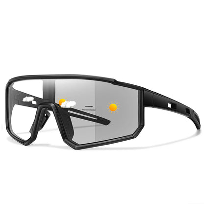 Fashion Brand Men Women Bicycle Photochromic Eyewear MTB Bike Fishing Running Cycling Sports Sunlasses Comfortable Goggles Pi-Mart