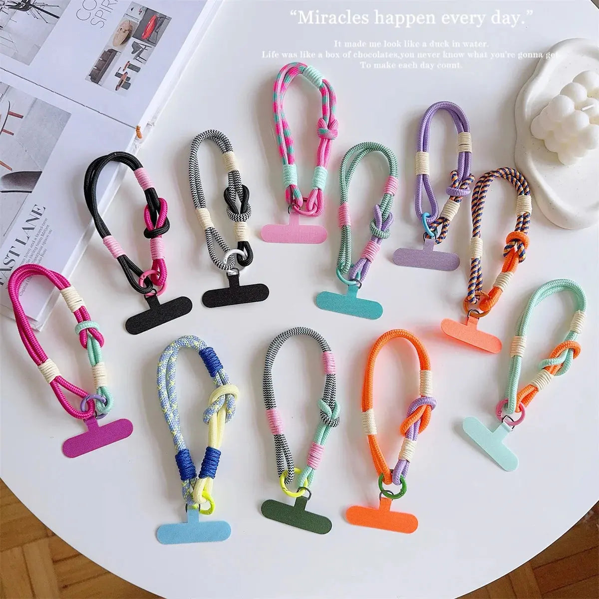 Phone Lanyard Wrist Strap Phone Case Connection Piece Universal Phone Case Accessories Anti-Slip and Anti-Fall Portable Pendant NovaCart