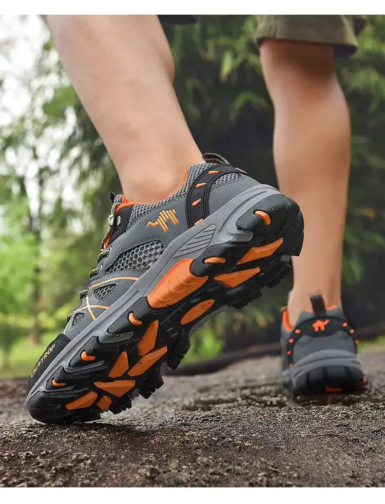 Men's Hiking Shoes Breathable Mesh Sports Single Shoes Summer Outdoor Wear-resistant  Hiking and Hunting Tactical Sports Shoes NovaCart