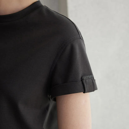 K2123L Summer Short Sleeved Clothes Premium Luxury Women's Clothing Combed Cotton Tshirts pima cotton Tee Shirt NovaCart