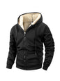Winter Men's Zipper Jacket Fleece Warm Windproof Hoodies Heavyweight Cardigan Casual Sports Long Sleeve Sweatshirts Hooded Coat NovaCart
