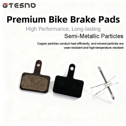 TESNO Bike Resin Disc Brake Pads - Wear-resistant Hydraulic Brake Pads Compatible with SHIMANO B01S/B03S/B05S MTB Parts Pi-Mart