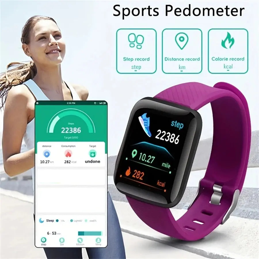 Smartwatch Men Women Wristwatches Smart Watch Message Fitness Monitor Bracelet Birthday Gift Electronic Clock For Android IOS NovaCart