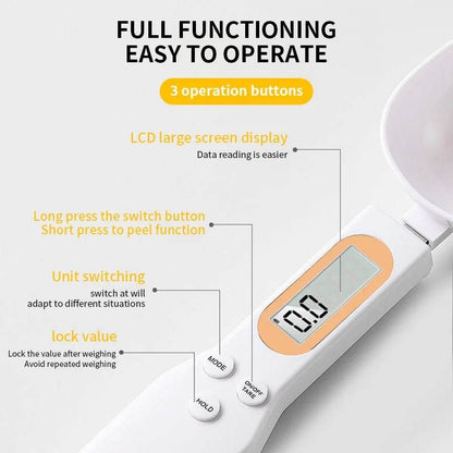 Mini Digital Spoon Scale – Precision Measuring SmartPursue™