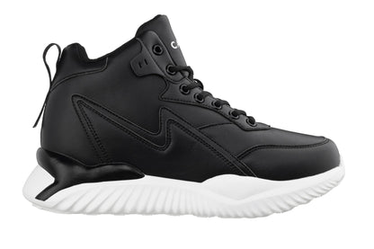 CALTO - S3060 - 4 Inches Taller (Black) - Lightweight Sneakers Tallmenshoes.com