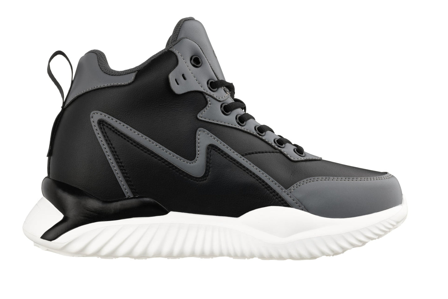 CALTO - S3061 - 4 Inches Taller (Black/Grey) - Lightweight Sneakers Tallmenshoes.com