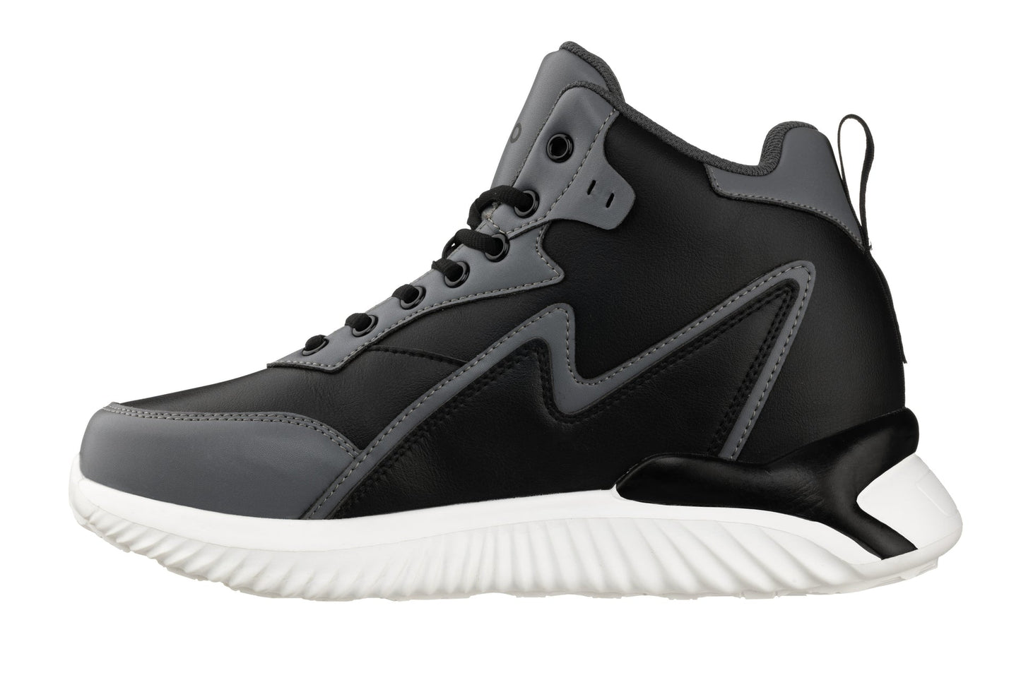CALTO - S3061 - 4 Inches Taller (Black/Grey) - Lightweight Sneakers Tallmenshoes.com