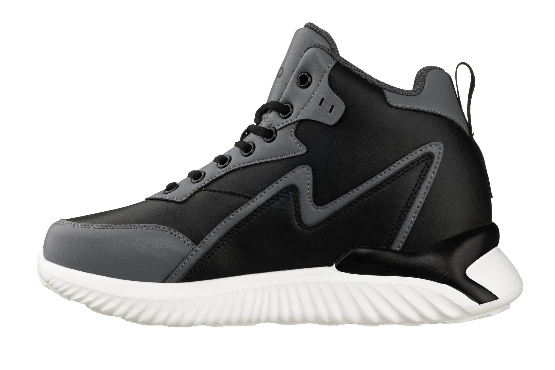 CALTO - S3061 - 4 Inches Taller (Black/Grey) - Lightweight Sneakers Tallmenshoes.com