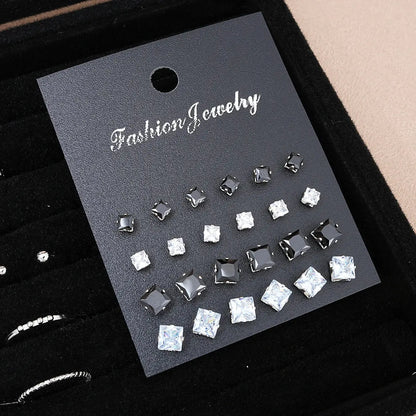 51 Pcs/Set Silver Color Chic Jewelry Set For Women Fashion Butterfly Heart Pearl Necklaces, Earrings, Rings, Match Daily Outfits NovaCart